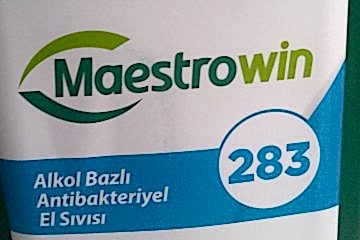Alkol Bazlı Antibakteriyel El Sıvısı MAESTROWIN 283